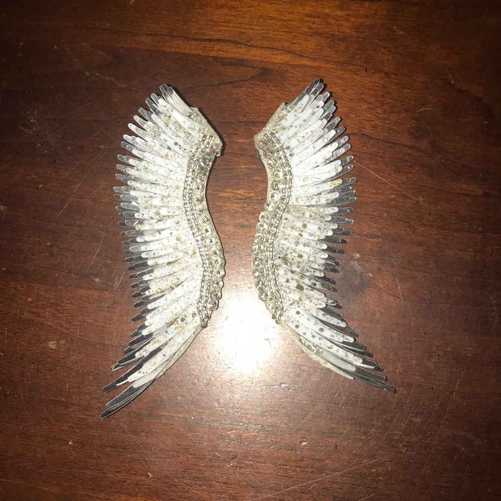 Mignonne Gavigan Silver Splattered Wings
